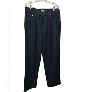 Moschino Jeans Blue Dark Wash Straight Leg Low Rise Cotton Jeans Size 34